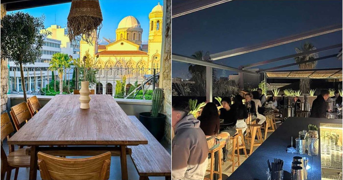 Ένα νέο roof bar έκανε την εμφάνισή του στην πόλη Check In Cyprus