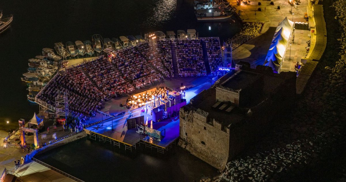&Eta; &Pi;ά&phi;&omicron;&sigmaf; &epsilon;&tau;&omicron;&iota;&mu;ά&zeta;&epsilon;&tau;&alpha;&iota; (&alpha;&pi;ό &tau;ώ&rho;&alpha;) &gamma;&iota;&alpha; &tau;&omicron; Pafos Aphrodite Festival